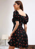 Vintage black short dress